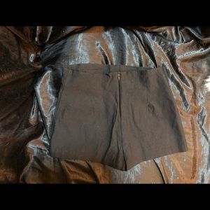 Charlotte Russe high rise plain black shorts!